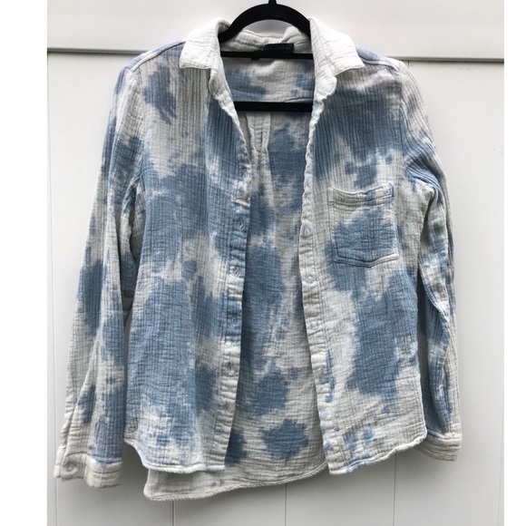 Tie-Dye Button Up - Picture 1 of 3